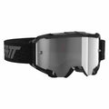 LEATT GOGGLE VELOCITY 4.5 BLACK – LIGHT GREY LENS