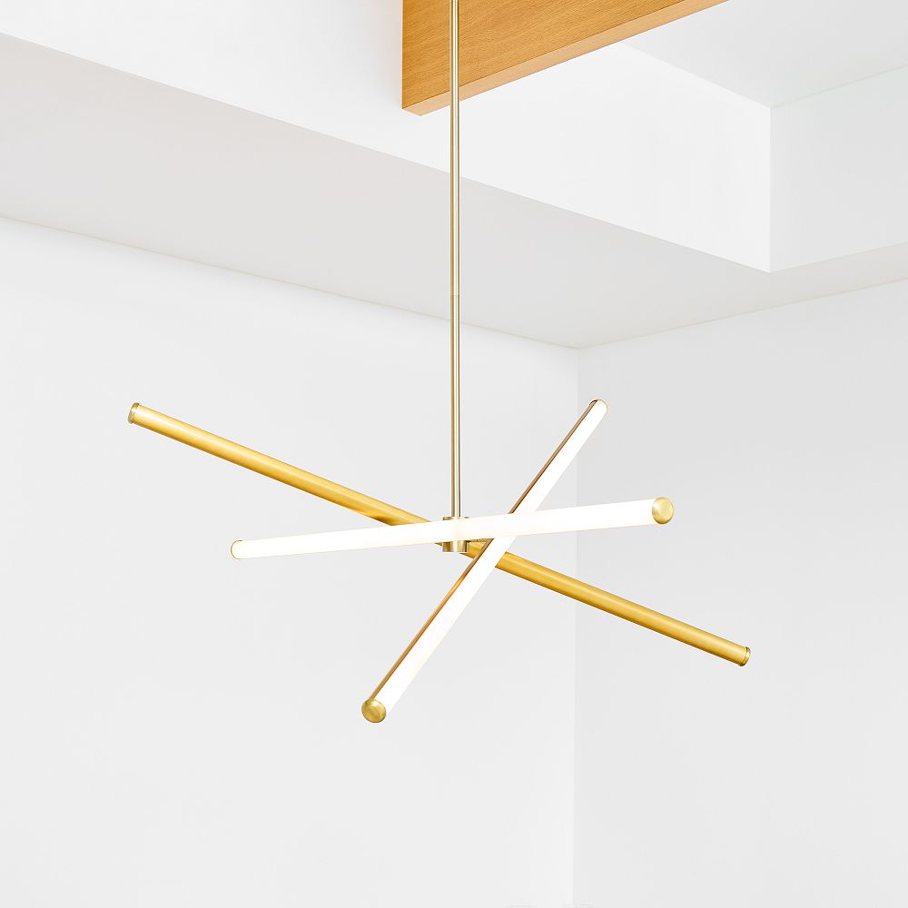 Light Rods LED Chandelier (96 cm)