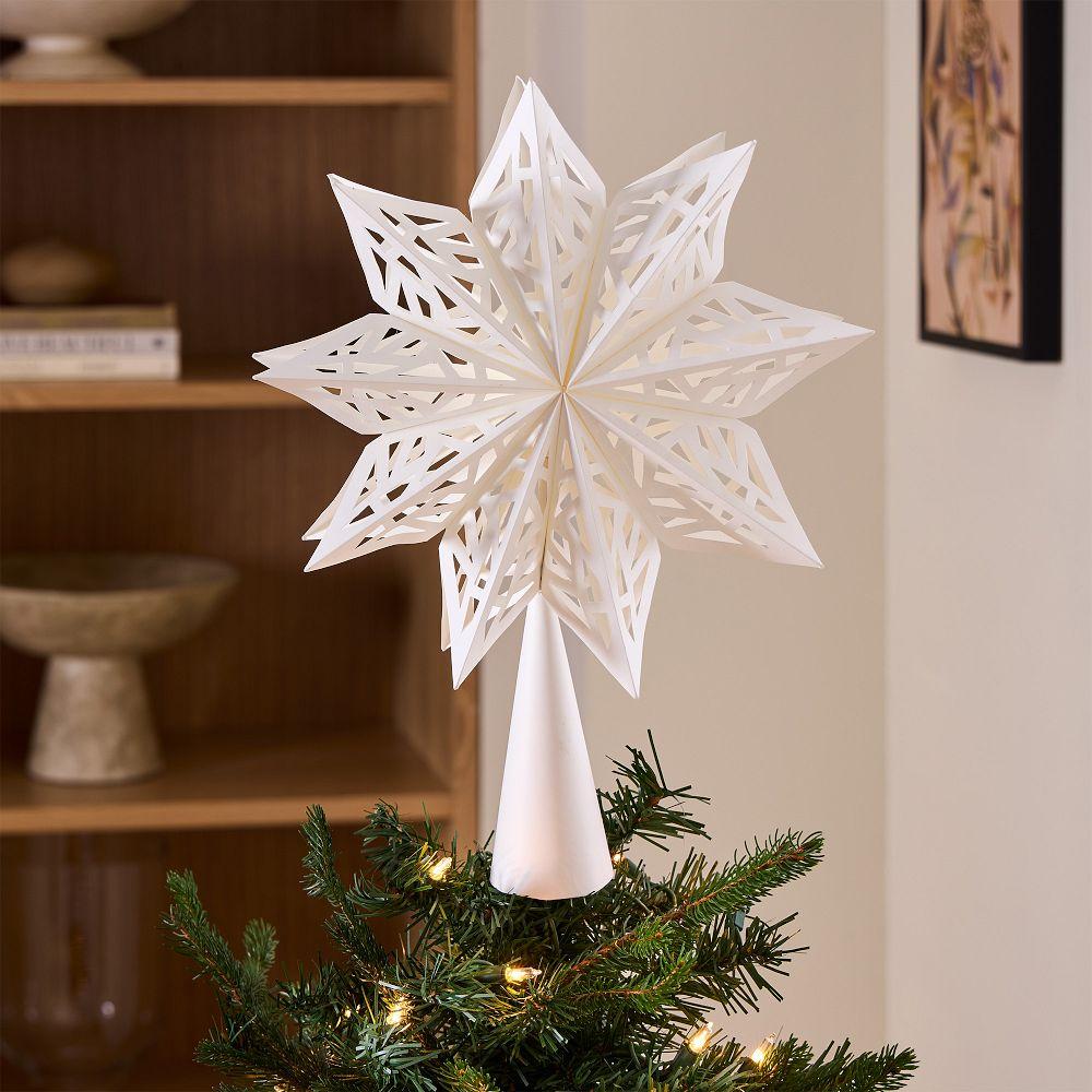 Snowflake Paper Tree Topper