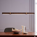 Linear Wood LED Pendant (107 cm)