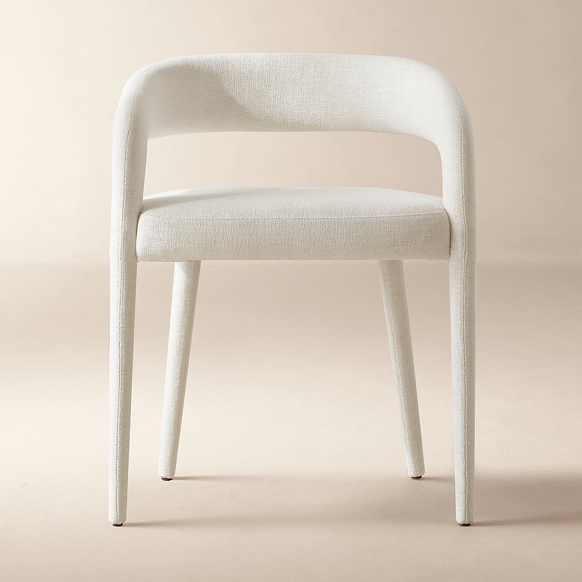 Lisette White Performance Fabric Counter Stool