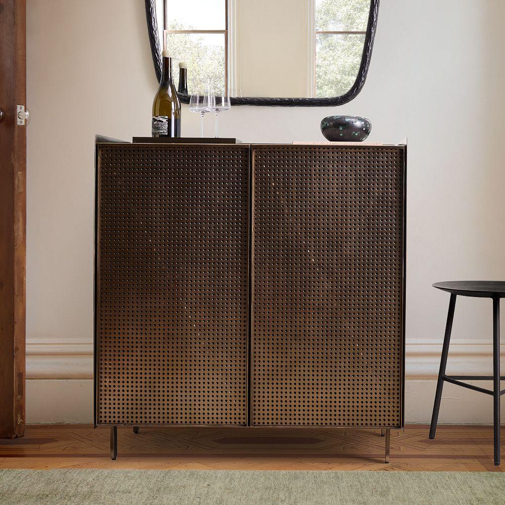 Locke Perforated Metal Cabinet (84 cm)