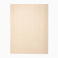 Loomed Grid Wool Rug