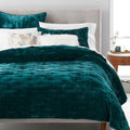 Lush Tack Stitch Bedspread & Pillowcases - Botanical Garden