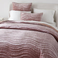 Lush Velvet Wave Bedspread & Pillowcases