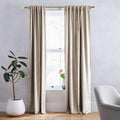 Lustre Velvet Blackout Curtain - Simple Taupe
