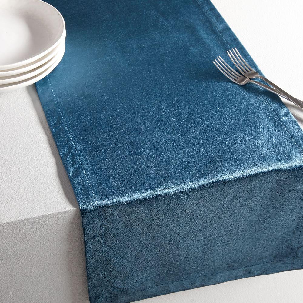 Lustre Velvet Solid Runner