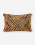 Vintage Lumbar Pillow No. 321, 16in x 26in