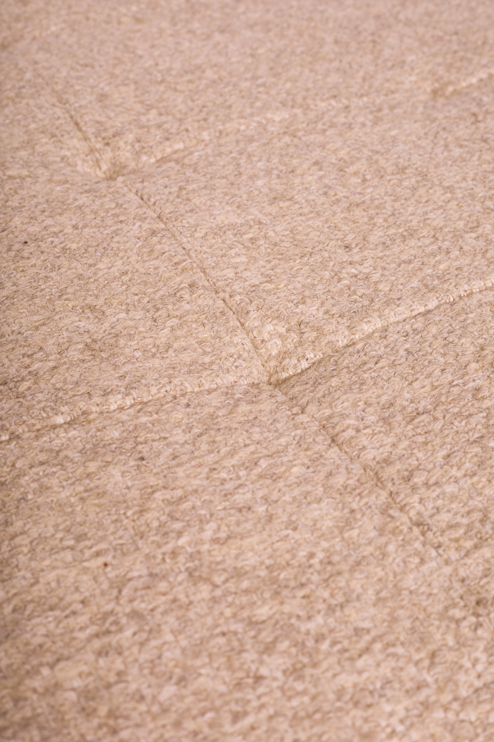 Linen Boucle Swatch, Burnt Orange