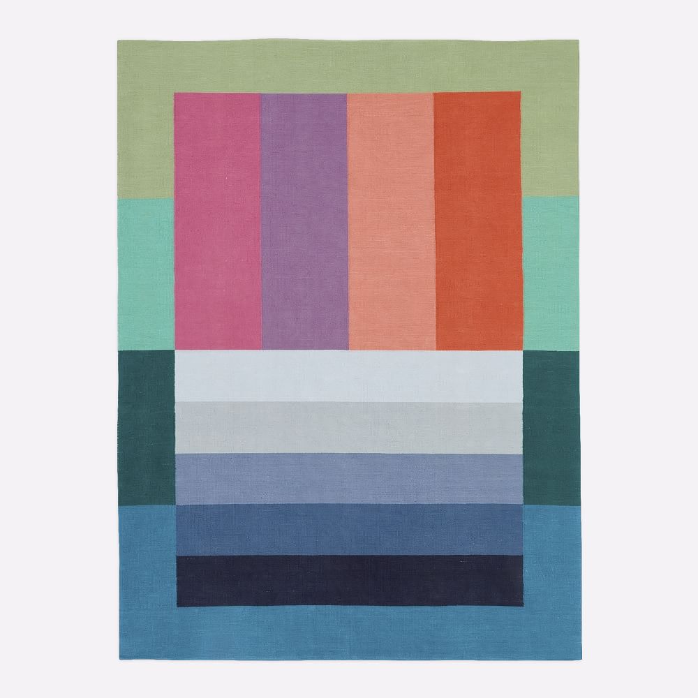 Margo Selby Stripe Block Rug