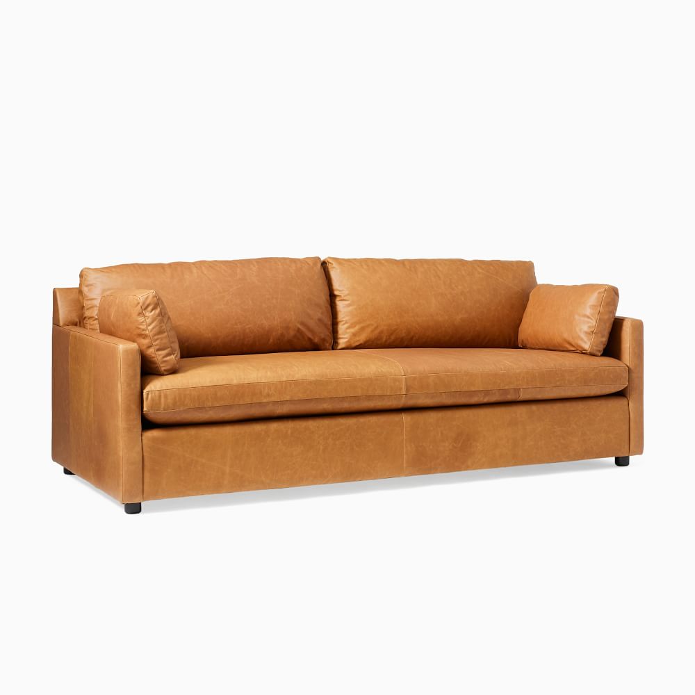 Marin Leather Sofa (218 cm)