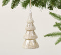 Pottery Barn Mercury Silver Tree Ornament