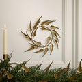 Metal Botanical Wreath