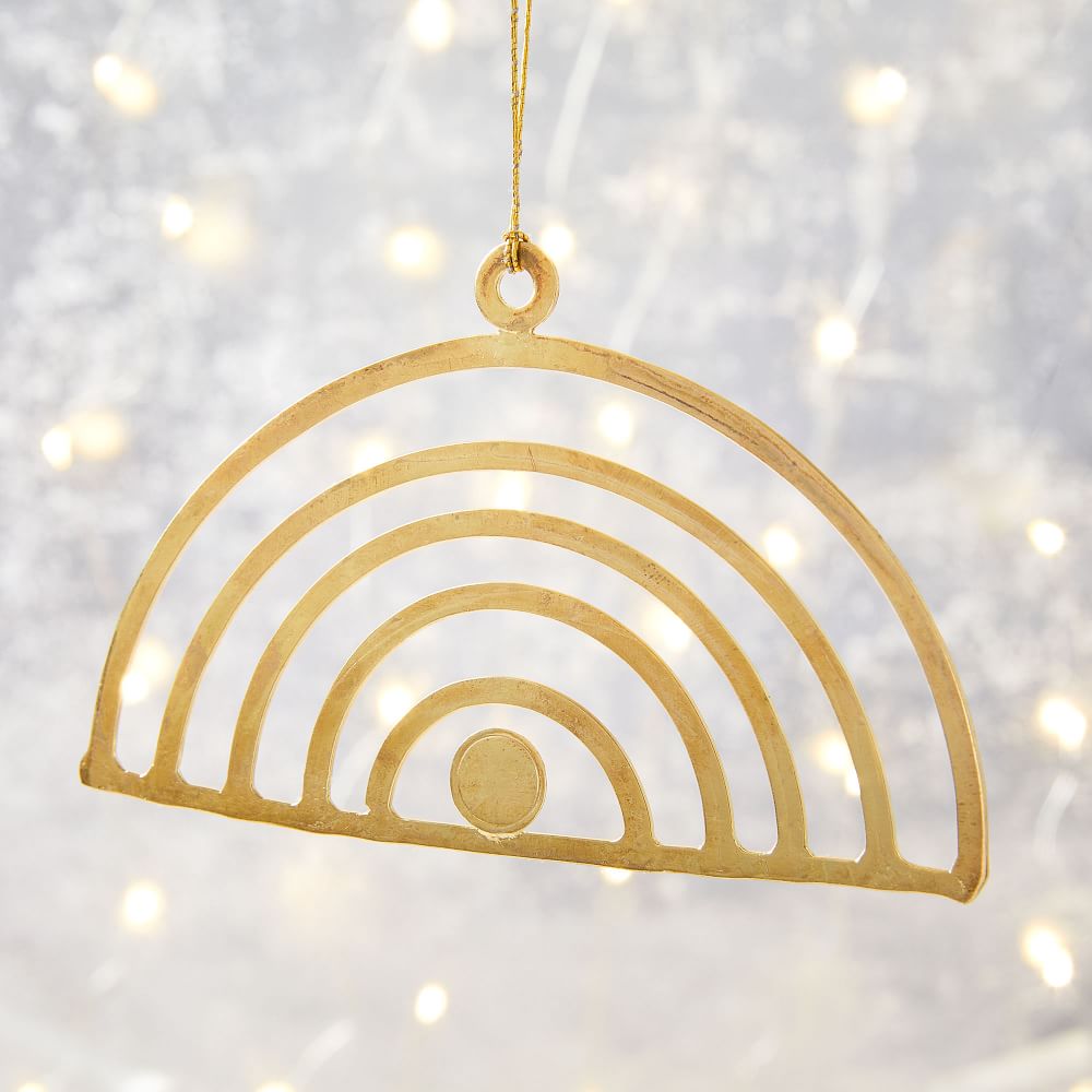Metal Rainbow Bauble
