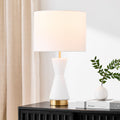 Metalized Glass USB Table Lamp (68 cm)