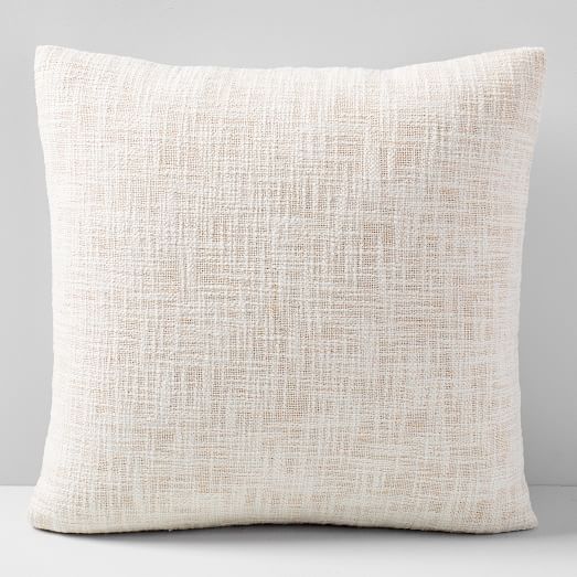 Metallic Crosshatch Cushion Cover