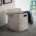 Metallic Woven Hamper