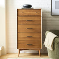 Mid-Century Modern 5-Drawer Chest (69 cm)