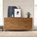 Mid-Century Modern 7-Drawer Chest (183 cm)