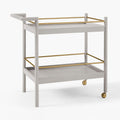 Mid-Century Bar Cart - Pebble