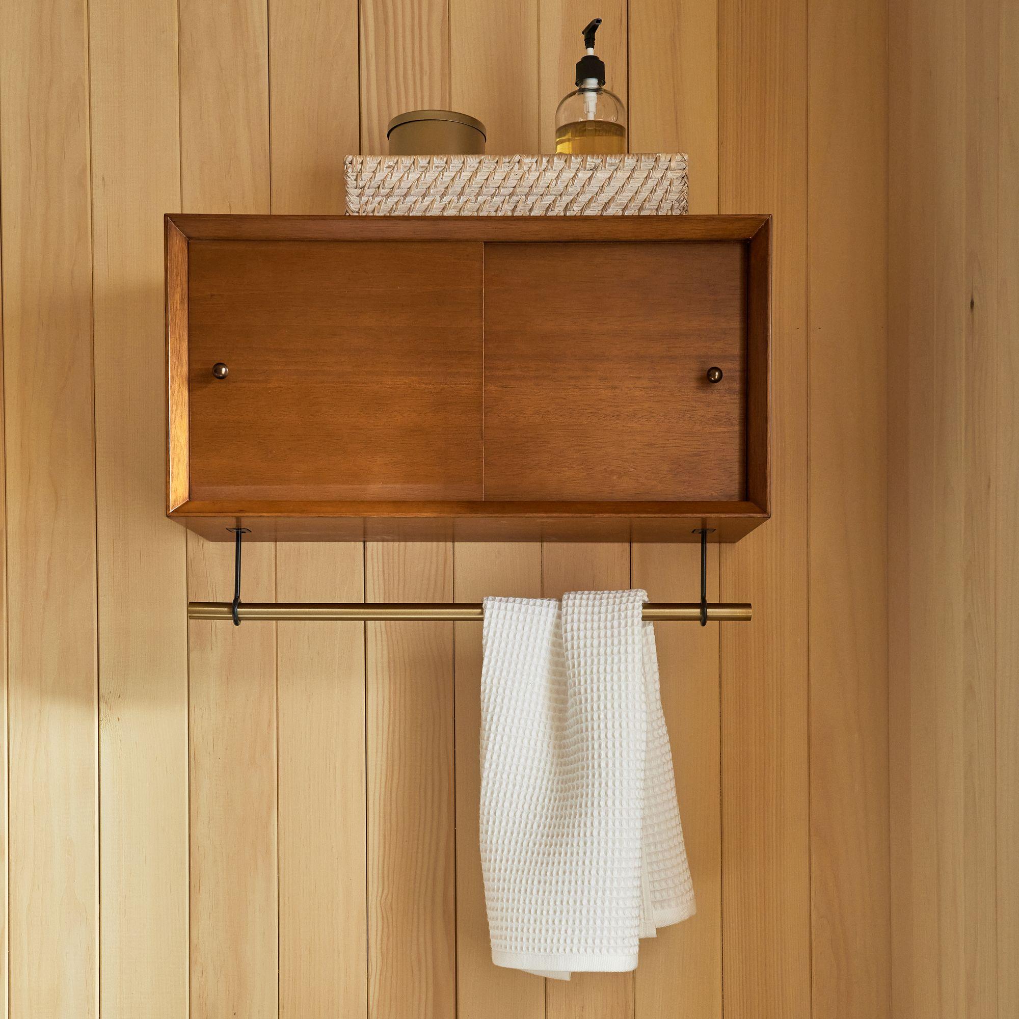 Mid-Century Modern Bathroom Wall Cabinet