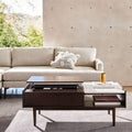 Mid-Century Pop-Up Storage Coffee Table - Dark Mineral