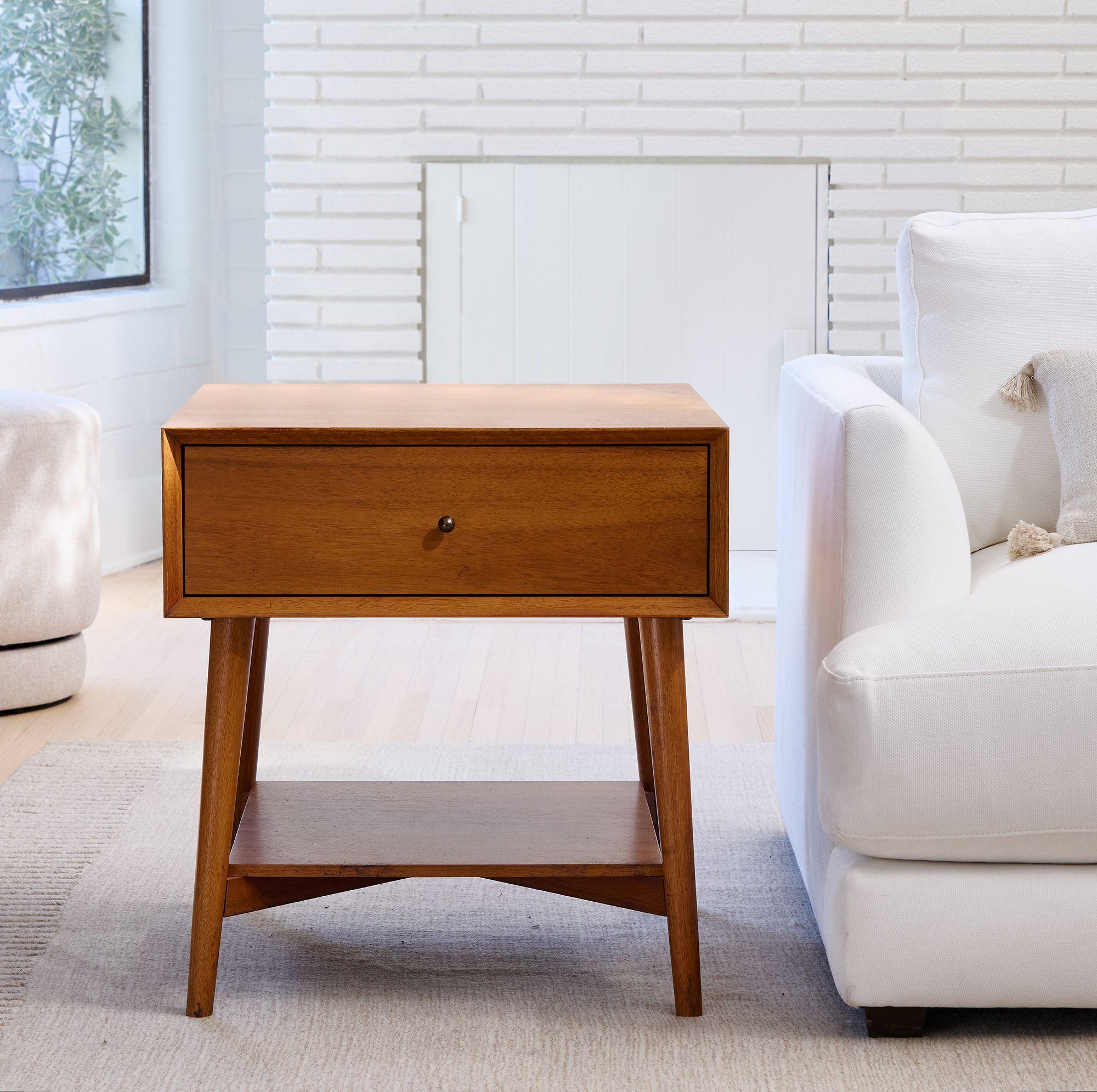 Mid-Century Modern Side Table (55 cm)