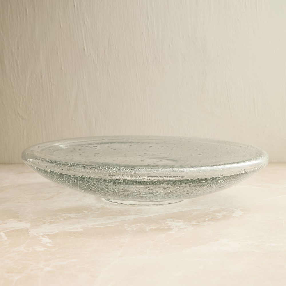 Mila Glass Round Platter