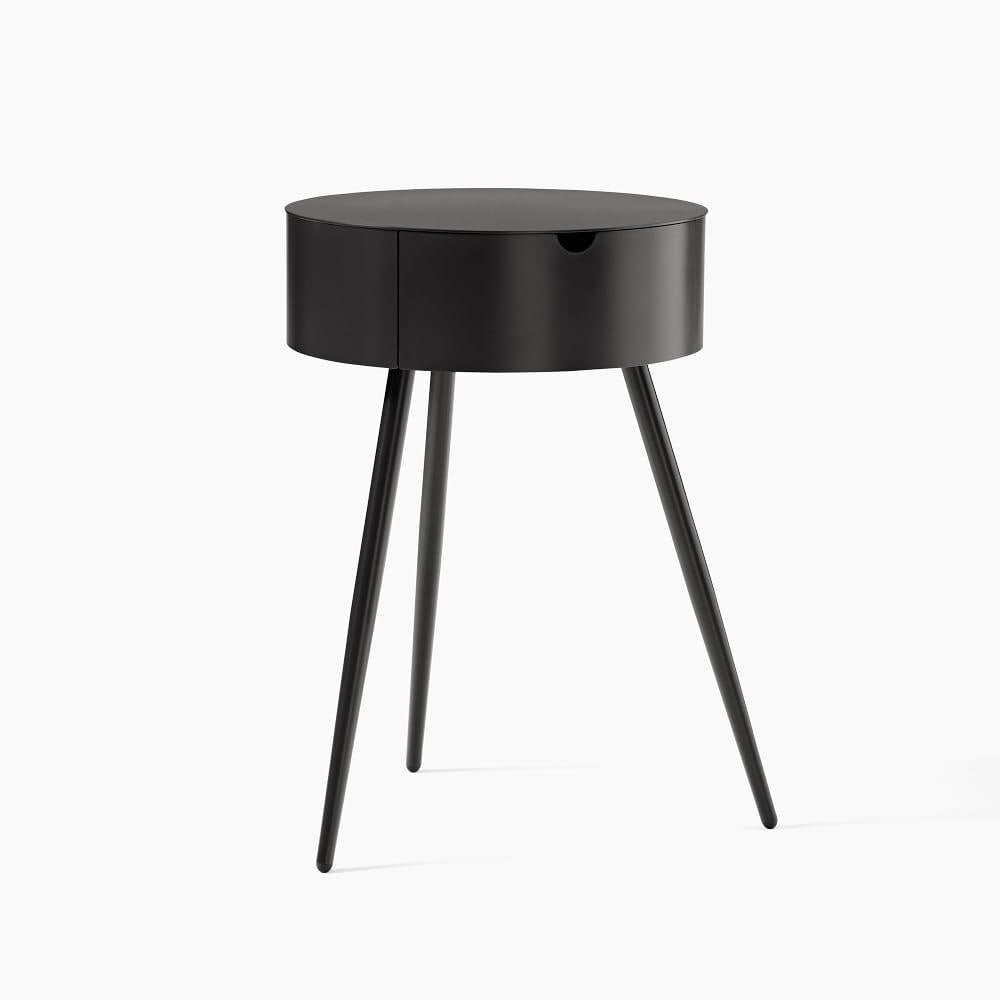 Mitzi Bedside Table - Antique Bronze