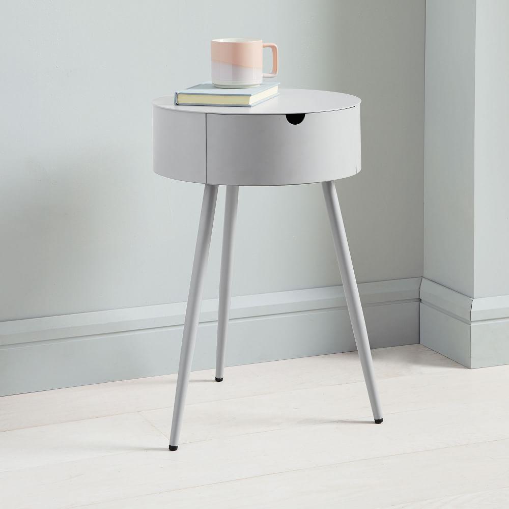 Mitzi Bedside Table - Thundercloud