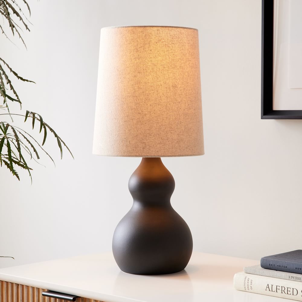Modern Gourd Table Lamp - Wide