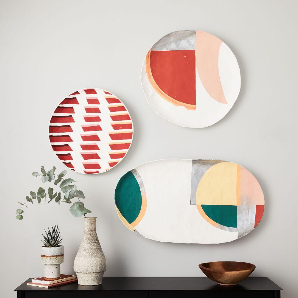 Modern Papier-Mache Wall Art