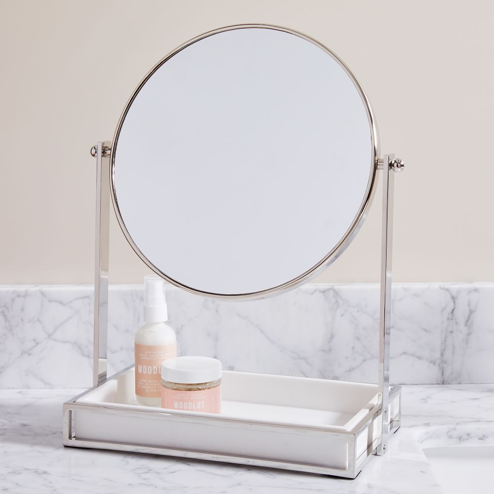 Modern Resin Stone Vanity Mirror