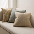 Modern Silk Stripe Cushion Cover