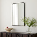 Modern Streamline Rounded Edge Mirrors