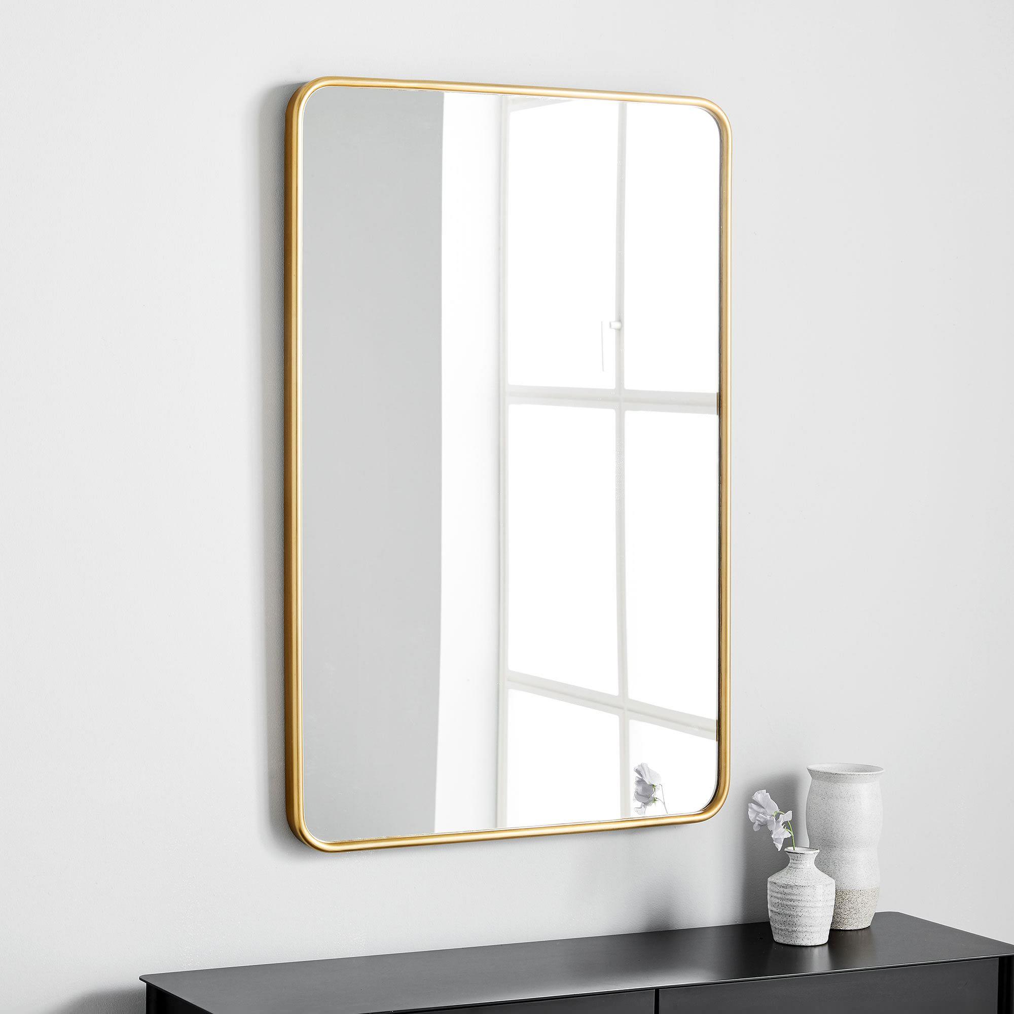 Modern Streamline Wall Mirror