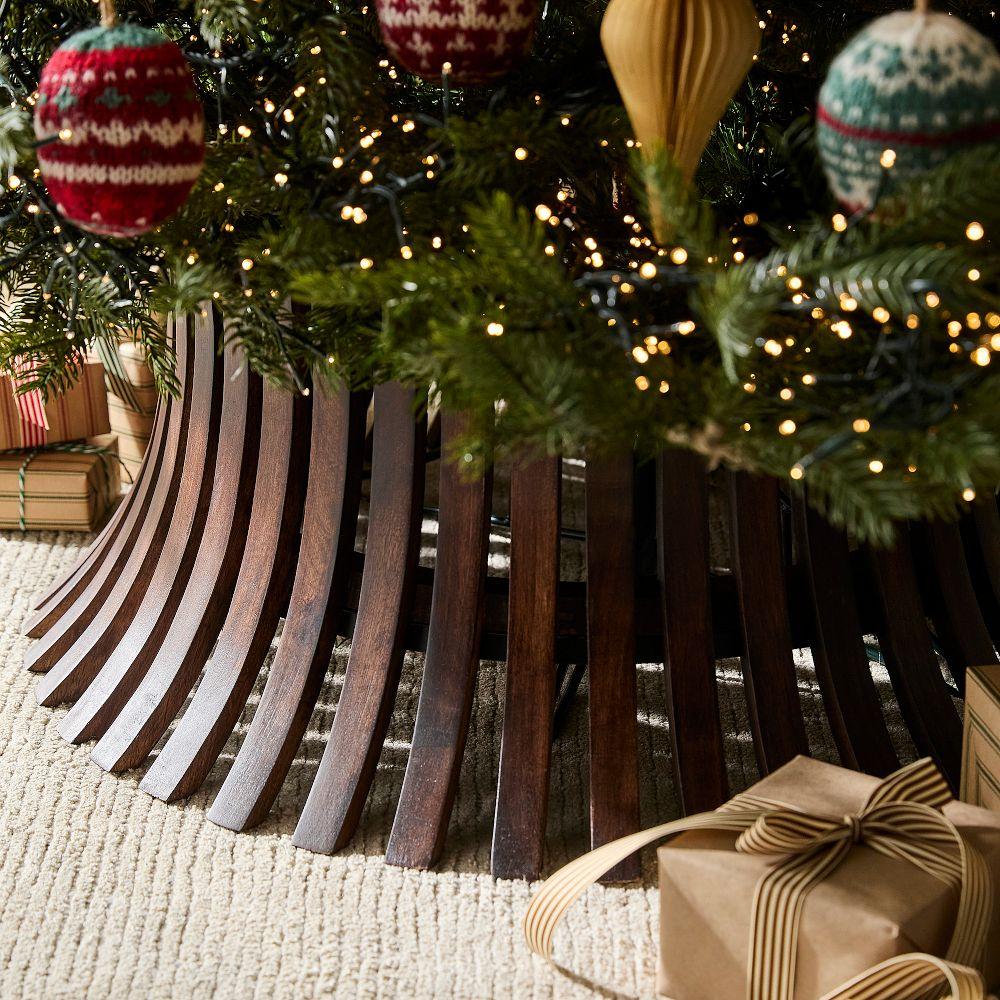 Modern Wood Tree Collar