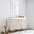 Modernist 6-Drawer Changing Table (142 cm) - White
