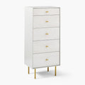 Modernist Wood & Lacquer Jewellery Armoire - Winter Wood