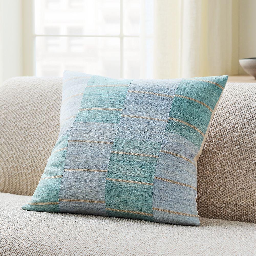 Montauk Silk Stripe Cushion Cover