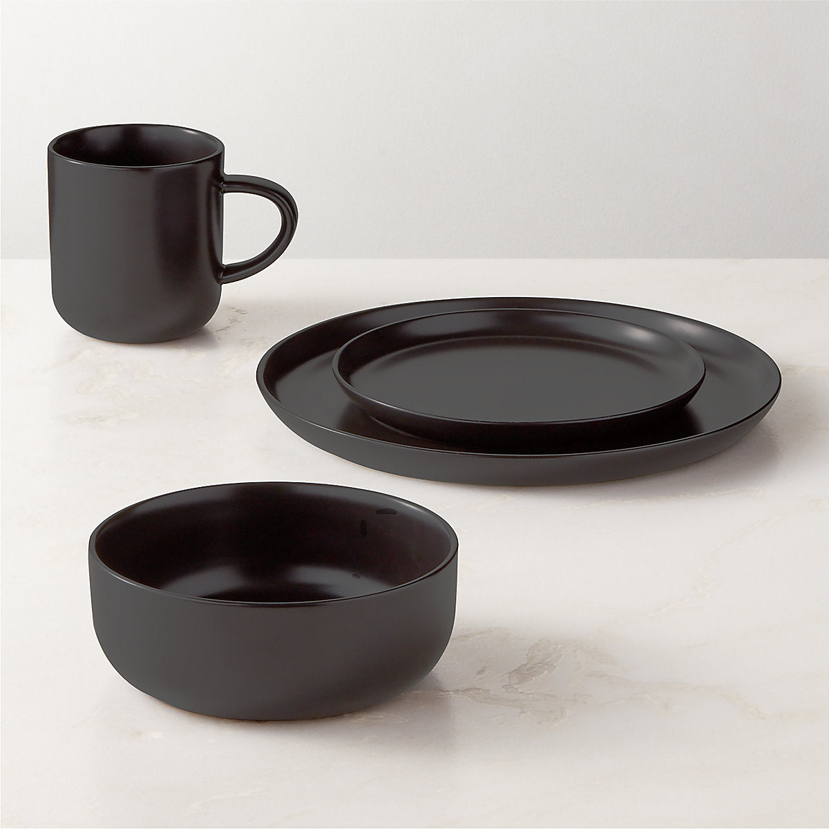 Mori Matte Black Soup Bowl