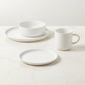Mori Matte White Soup Bowls Set of 8