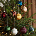 Decorator Glass Boxed Baubles (Set of 9)