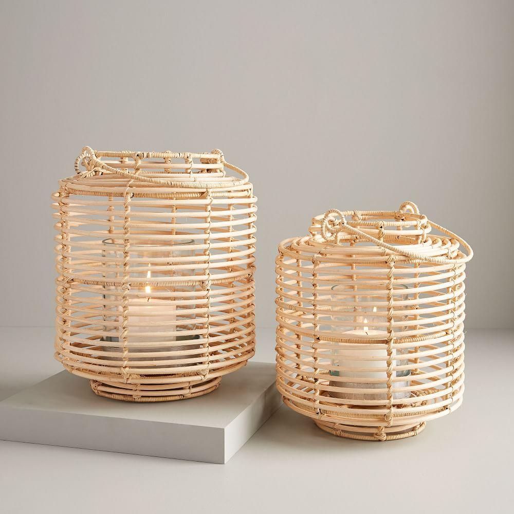 Natural Rattan Lanterns