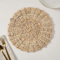 Natural Spun Woven Placemats (Set of 2)