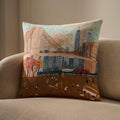 Nicole Cicak Autumn in Brooklyn Cushion Cover