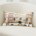 Nicole Cicak Festive Brownstone Cushion Cover