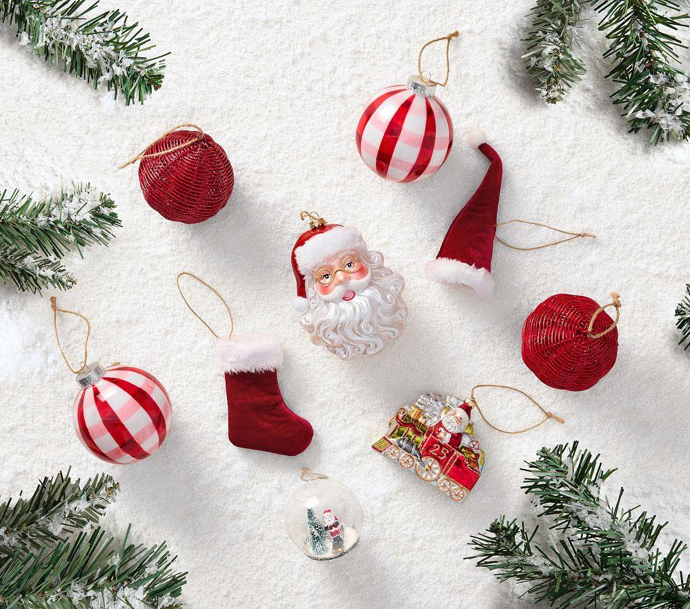 Pottery Barn Kids North Pole Mixed Ornaments, Set of 9