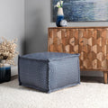 Nuloom Aztec Print Indoor Outdoor Pouf