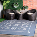 Nuloom Hillary Geometric Tribal Indoor Outdoor Area Rug